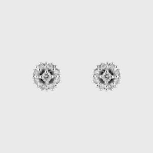 Brincos All diamonds - joia em ouro branco e diamantes naturais