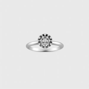 Anel All Diamonds - joia em ouro branco e diamantes naturais