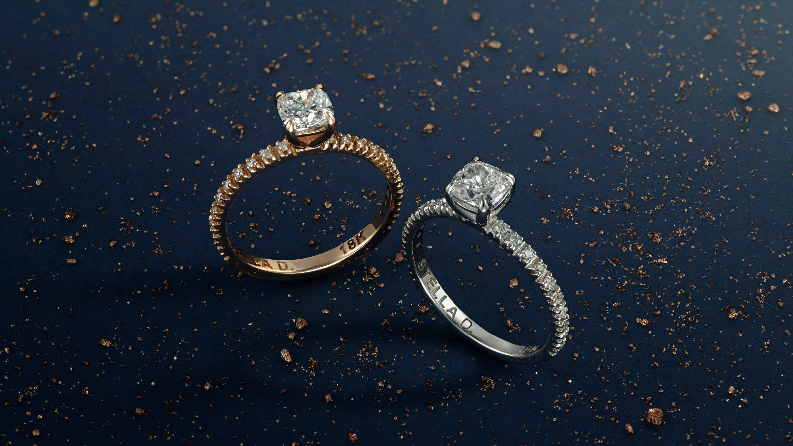 Diamante Cushion e Aro Forever 06