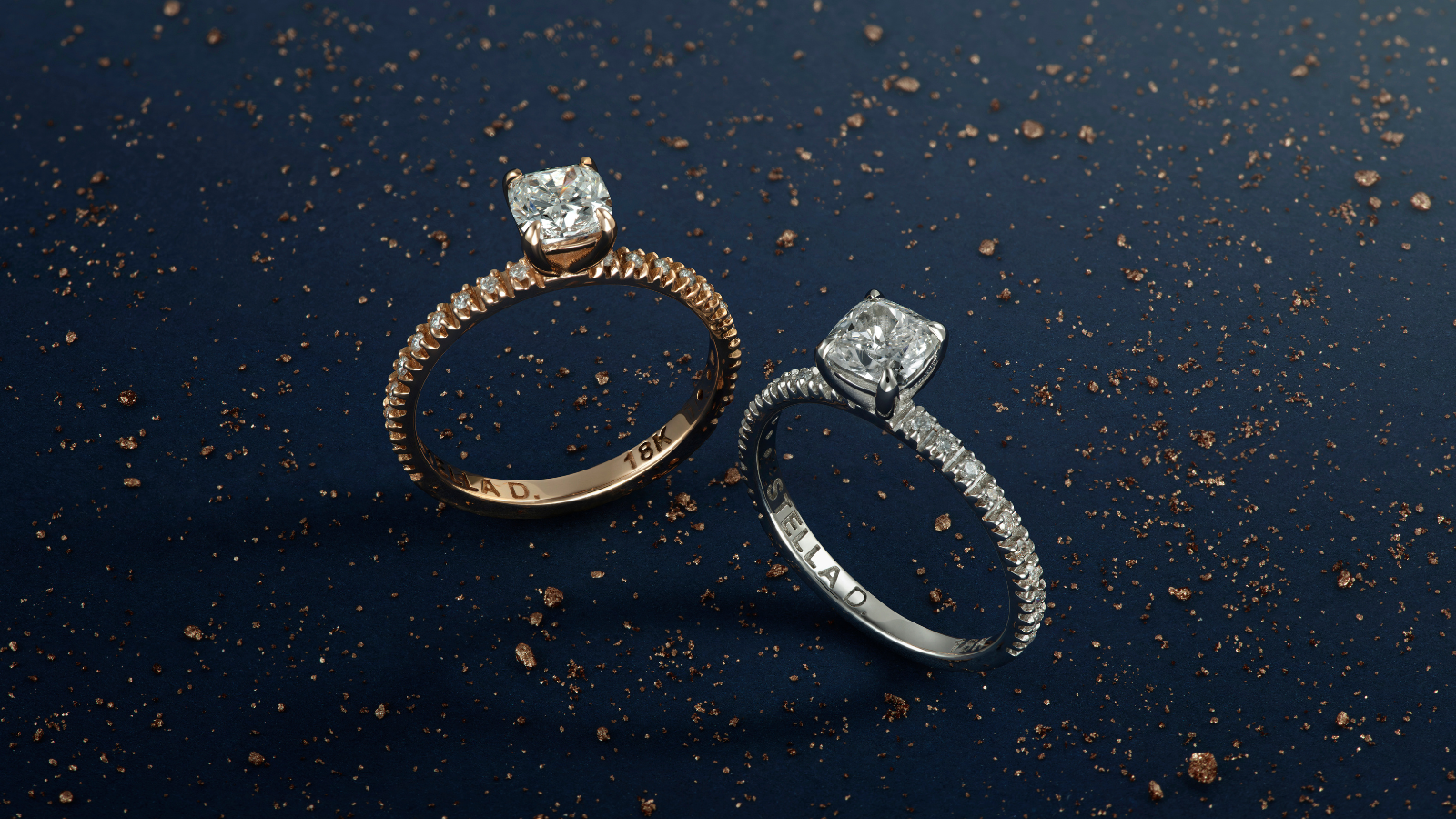 desk Anéis Stella Diamonds