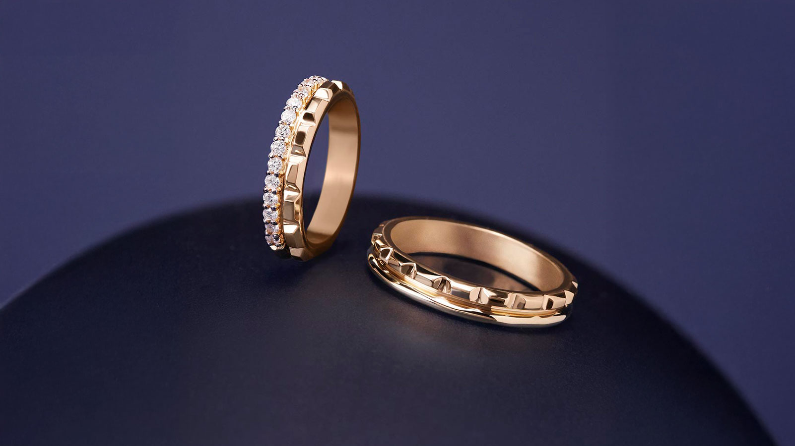 Aliança de casamento Blade Cut Edge