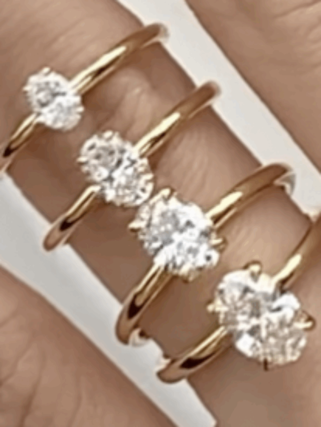 Oval cut 16 comparativo 30 – 100 Pts